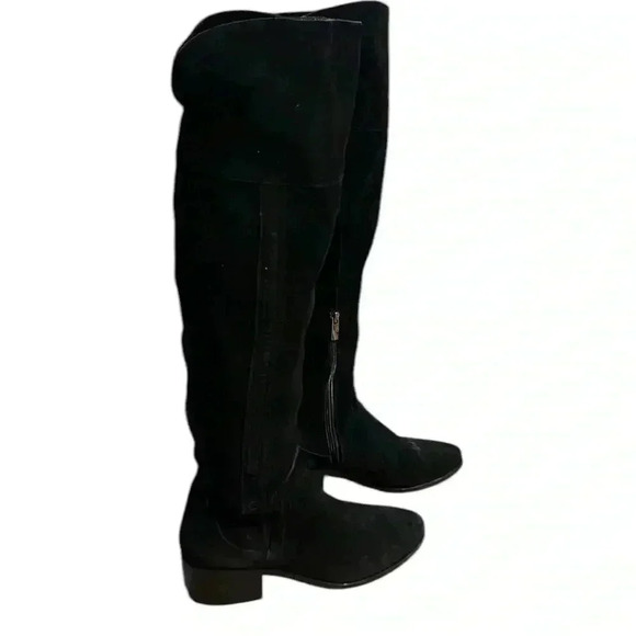 VINCE CAMUTO Kochelda Over the Knee Boot Black Suede Size 8 - Picture 4 of 11